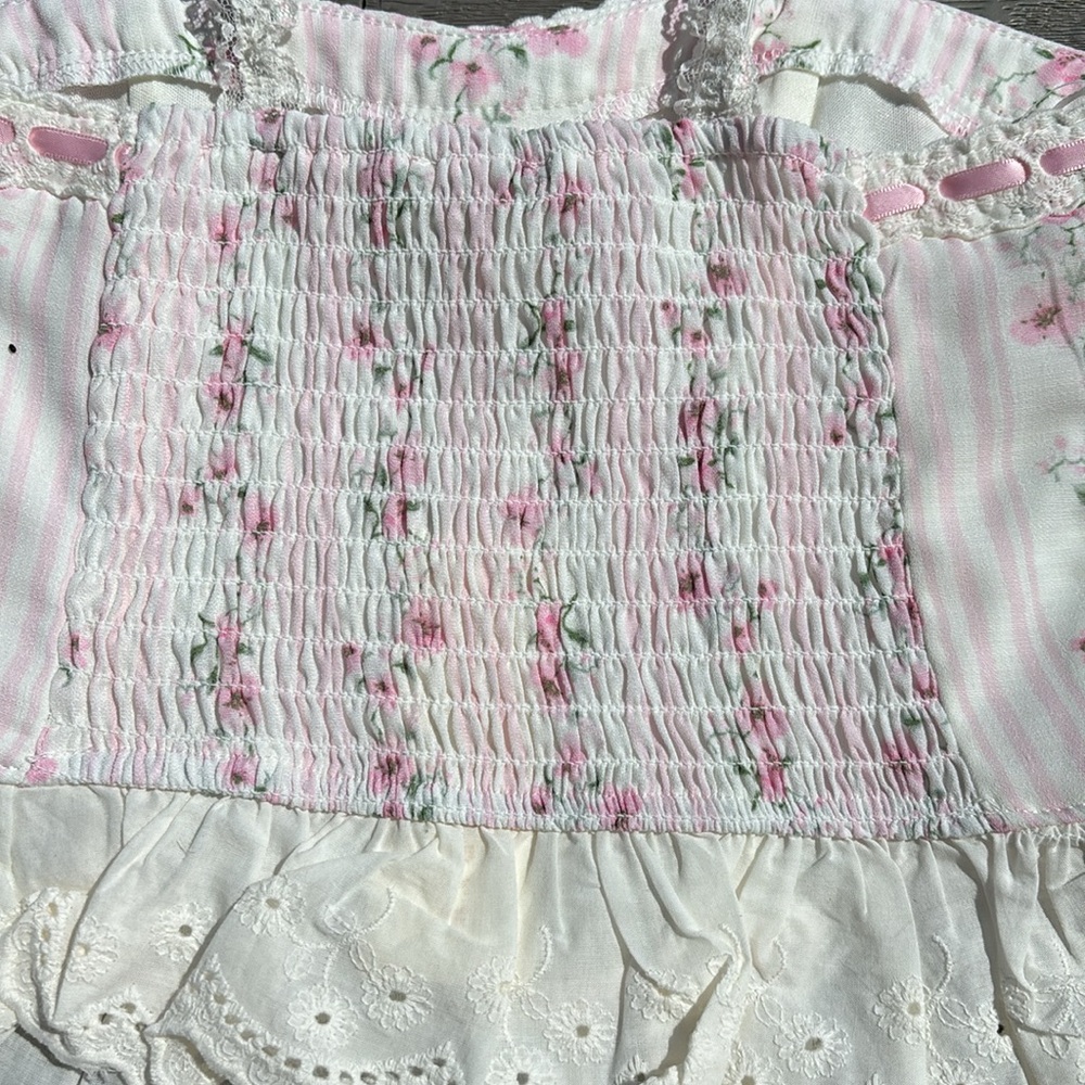 SOLD: Coquette Pink Bow Tank Top - Picture 10 of 13